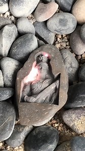 #laserstoneart #stoneart #laserengraving #artonstone #stonecraft #lasercutting | Lezer Stone Art