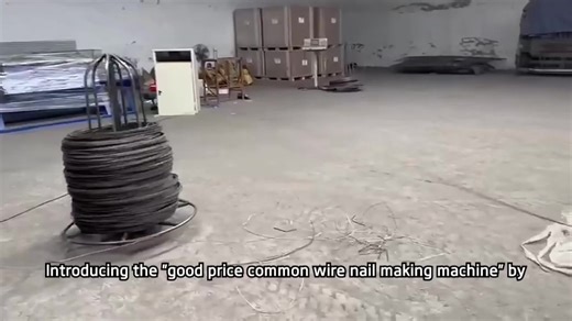 Automatic Iron Nail Making Machine with Key Motor Components Good Price