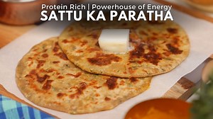 Learn how to make Sattu Pranthas at home using this recipe by Amrita Raichand. This recipe is high protein meal that is not only crunchy but also incredibly delicious. Sattu, a flour made from roasted gram, is a powerhouse of nutrients and protein, making it a perfect addition to your daily diet, Ingredients For The Filling: Roasted Chana flour (Sattu)-1 cup Carom seeds-½ tsp Kasuri methi-½ tsp (crushed) Ginger(finely chopped)-1 tsp Onion (finely chopped)-3 tbsp Green chillies(finely chopped)-4 