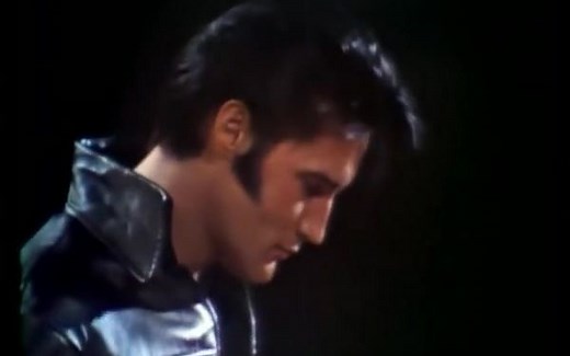 【高清修复-猫王风采】Elvis Presley - Can't Help Falling In Love 1968.07