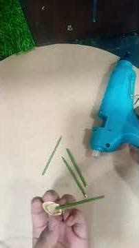 DIY table decoration with waste 🎄 #diy #art ✨️