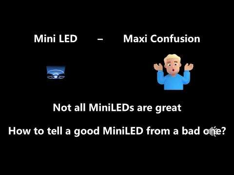 Mini LEDs are great, but not all of them. Don't get fooled in 2026