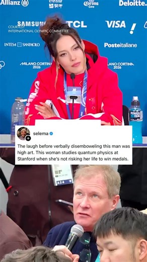 @eileengu eviscerating this reporter is a highlight of the @nbcolympics. Most decorated freeskier in the world and he asks her this 🙄 | Rough & Tumble Pub