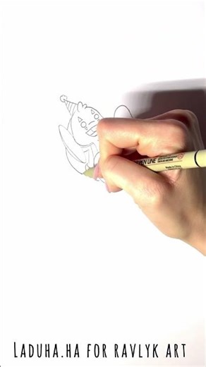 🎪 Bunzo Bunny from Poppy Playtime 🐰 Character Sketch 🎬 #shorts #drawing #RavlykArt