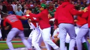 Mexico vs Canada Brawl Breaks Out At World Baseball Classic 2013!