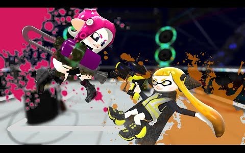 【Splatoon动画】3号vs8号