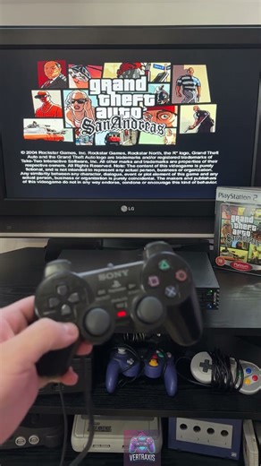 GTA San Andreas on PS2 - Playstation 2 #gamingnostalgia #gaming