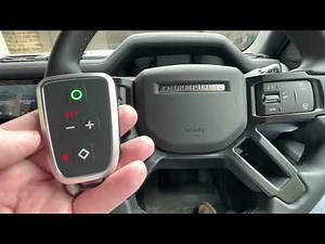 Pedalbox Pro with Pedal Immobilisation - showing how to access the various functions