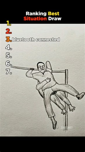 Ranking Best Situation Draw 😂 #funny #memes #comedy #gaming #animation #situation