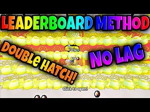BEST! Hatching Methods For Insane Speed And Egg Open!!😱🥚-Pet Simulator 99