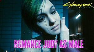 Cyberpunk 2077 Male V romance Judy   Ending