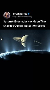 15 reactions | NASA’s Cassini spacecraft flew through real geysers at...