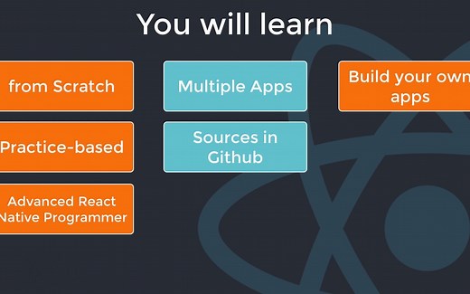 [中英字幕] React Native 课程 ( React Native Tutorial (2021) )