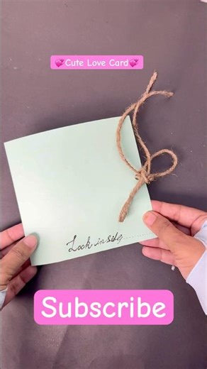 Special Valentine's Day Card|Handmade Cute card for your loved ones|Magic 💕 Love|shorts|Surprise