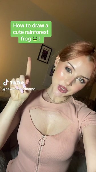 How to draw a cute rainforest frog! Rainforest frog drawing tutorial with markers #rainforestfrog #frog #froggy #cutefrog #drawingtutorial #drawingtutorials #artistsoftiktok #howto #tutorials #arttutorial #markerdrawing #alcoholmarkers