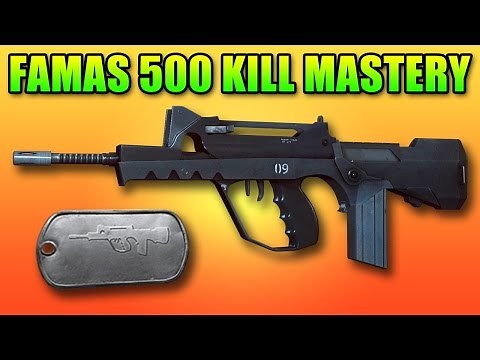 BF4 FAMAS Mastery Dog Tag | Battlefield 4 Assault Rifle