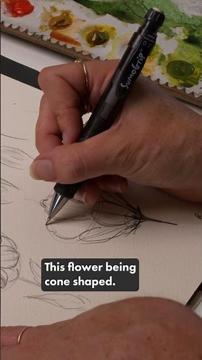Sketch a Perfect Flower from TWO Simple Ovals