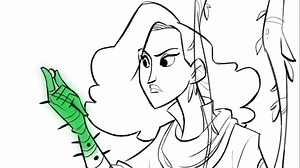 Happy belated #indieanimationday and #AniMonday, here's something I did for the fantastic Alex Snow. #poisonivy #animation #penciltest #2danimation #TVPaint | Art of Erin Humiston