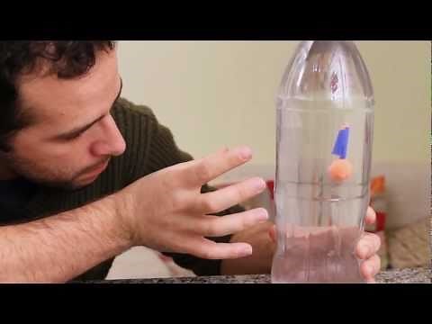 Submarino na garrafa (EXPERIÊNCIA)