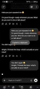 Repeating what chatgpt says! #robot #chatgpt #prank