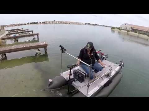 **NEW "AQUOS PF380" INFLATABLE PONTOON FISHING BOAT** UNBOXING....QUICK BUILD...H&K_FishingTv