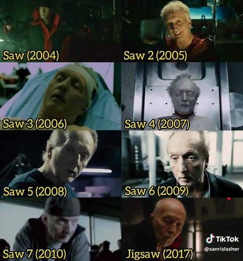 The Evolution Of John Kramer (Jigsaw) #saw #sawedit #sawfan #saw1edit #fyp #fypシ #parati #viral #jigsaw #jigsawedit #eljuegodelmiedo #johnkramer #johnkrameredit #johnkramerjigsaw #tobinbell #terror #evolution #sawx #saw10