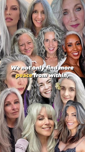 What Is your favorite part of the silversisterhood? Reel by @silverliberation Silversisters around the world 💖There is absolutely nothing better about ditching the hair dye and going grey, then becoming part of the silversisterhood. I've never met a more uplifting and inspiring group of women - who champion one another. I believe, When we let go of what no longer serves us - we not only find more peace from within, but we also Make room to show up more fully for others. 👯‍♀️🌪👯‍♀️ Showcasing 