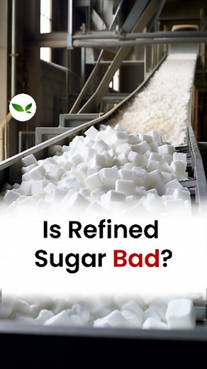 1K views · 16 reactions | Is refined sugar bad for you?  Yes, it...