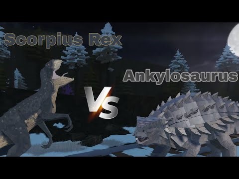 Scorpius Rex Versus Ankylosaurus