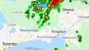 18K views · 72 reactions | ***Turn on sound*** 11:15 AM - Tue, Aug 11, 2020 Video update regarding the potentially severe thunderstorms this afternoon and evening in parts of eastern Ontario. And I address some improvements coming to the current conditions on our free app; Instant Weather. - Adam P.S. to download our app for free, visit: InstantWeatherApp.com and choose Android or Apple.  | Ontario Storm Watch | Facebook