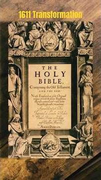 1611 Title Page Edition #shorts #kjv #kjv1611