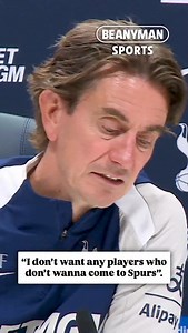 2.6M views · 56K reactions | 略 Spurs manager Thomas Frank delivers 풄풍풆풂풓 풎풆풔풔풂품풆 after the Eberechi Eze hijack  | Fabrizio Romano | Facebook