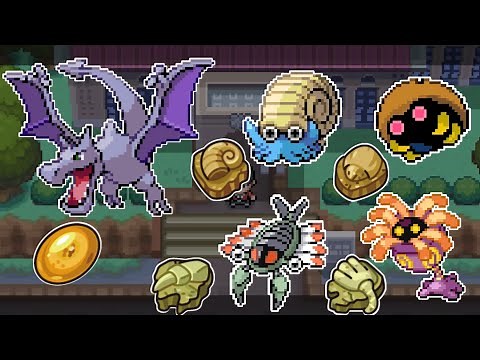 Como conseguir los Fósiles | Pokémon Oro HeartGold & Plata SoulSilver