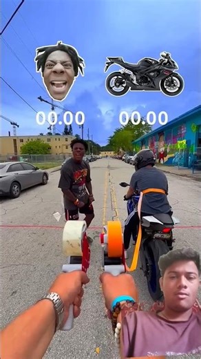 ishowspeed vs sport bike 🚳 #ishowspeed #barcelonafootball #futbol #movie #messi #football #barca