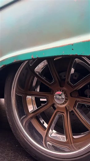 Scott's Hotrods ‘n Customs on Instagram: "This beautiful Patina ‘65 F100 went home today. Our awesome customer Chris Murray is looking forward to driving the snot outta his truck. It features our complete Coilover Chassis, our ‘61-‘66 F100 Hood Hinges, Gen III Coyote & 10R80E, Custom Stainless Steel Headers & Exhaust, @magnaflow mufflers, @dakota_digital gauges, @moserengineering Ford 9”, @wilwooddiscbrakes, @schottperformancewheels and much more! #f100 #patinatruck #patinaf100 #scottshotrods #s