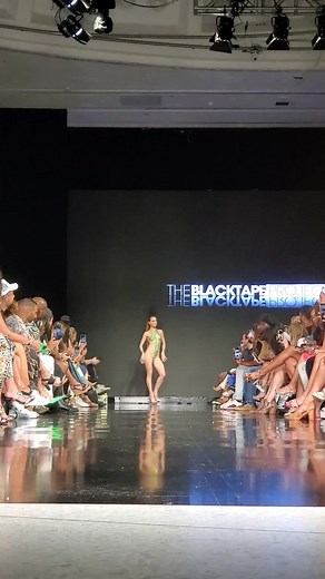 The Black Tape Project at Art Hearts Fashion, Miami Swim Week 2022. #miamiswimweek @artheartsfashion @theblacktapeproje #splashiontv