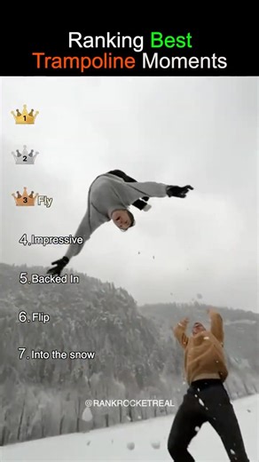 Ranking Best Trampoline Moments