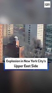 154K views · 785 reactions | Massive explosion rocks an apartment building in New York City’s Upper East Side. Over 100 firefighters and first responders are on the scene, according to local reports. #NYC #Explosion #US | Al Arabiya English | Facebook