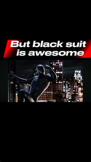 the Spider-Man:--red suits are good but black are awesome #viral #viral shorts