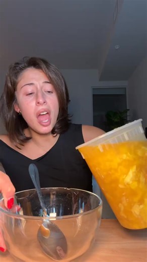 23K views · 259 reactions | Trying egg drop soup for the first time !!! #eggdropsoup | Gabby Eniclerico | Facebook
