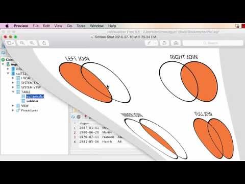Yakın Kampüs - MySQL - Ders 8: RIGHT/LEFT/FULL/INNER JOIN, UNION, AS, COALESCE
