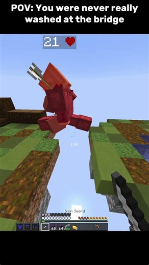 sorry for the overreactions lmao #minecraft #pvp