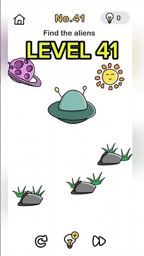 🧠 Brain Out Level 41 🧩 Find the Alien #brainout #games #shorts