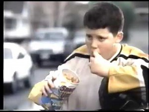 Snack 'Ums Cereal Snack Food "Hockey Goalie" TV Ad - 2000