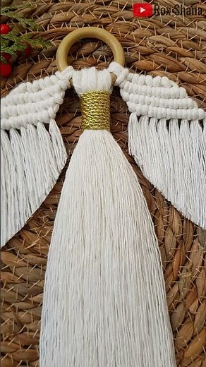 👆 TUTORIAL ANGEL en MACRAME | Macrame Angel