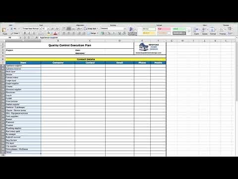 Quality control checklist for your building work