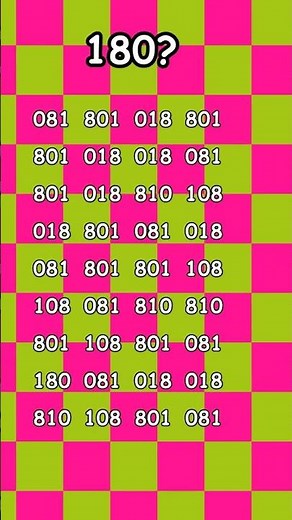 "Solving the 180 Puzzle Challenge - Fun Math Riddle"