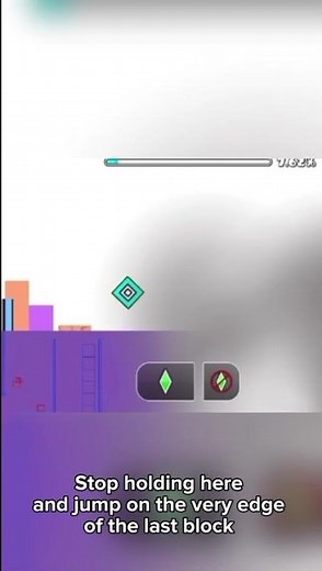 SECRET WAY EXTREME DEMON IN GEOMETRY DASH #shorts #gd