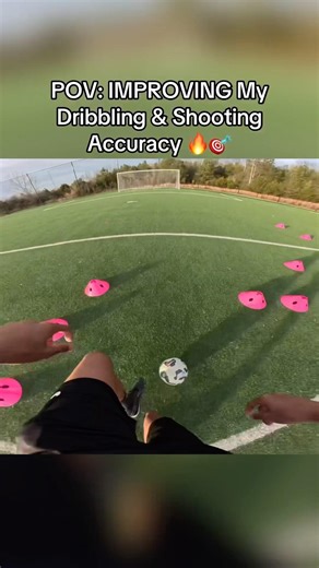 POV: IMPROVING My Dribbling & Shooting Accuracy 🔥🎯#soccer #football