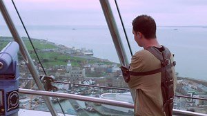 7K views · 75 reactions | 100 metres up, upside down, in a strait jacket...just 3 weeks to go until our daring strait jacket escape! https://www.spinnakertower.co.uk/strait-jacket-escape/ | Spinnaker Tower | Facebook